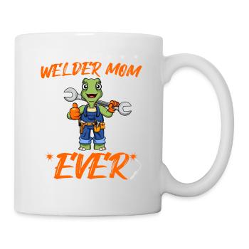 Best Welder Mom Ever Metal Work Crafts Mother - Mug - white - Right