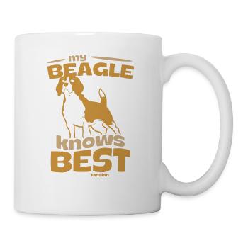 Beagle Hunting Dog Dog Lovers Gift - Mug - white - Right