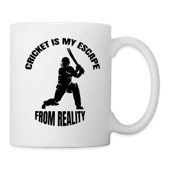Cricket Slogan Cadeau Cricket Fan Team Cricket - Mug blanc - blanc - Droite