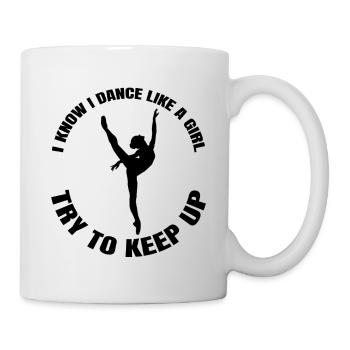 Ballet Dancer Dance Class Gift Dance Ballerina - Mug blanc - blanc - Droite