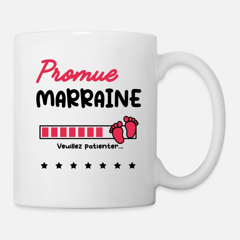 Promue Marraine future Marraine - Mug blanc - blanc