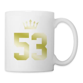 53 Number crown - Mug - white - Right
