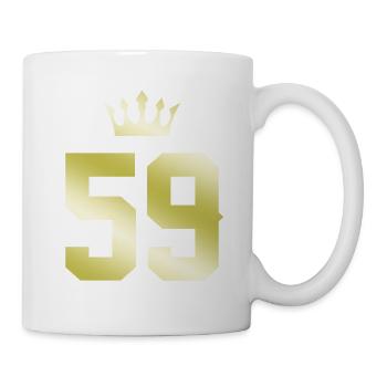 59 Number crown - Mug - white - Right