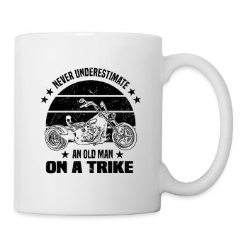 Trike Motorrad Triker Trikes Trikefahrer Geschenke - Tasse - Weiß - Rechts