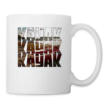 kayak - Tasse - Weiß - Rechts