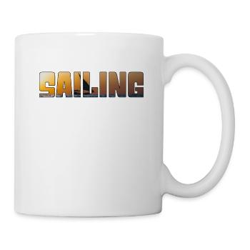 Segeln - Tasse - Weiß - Rechts