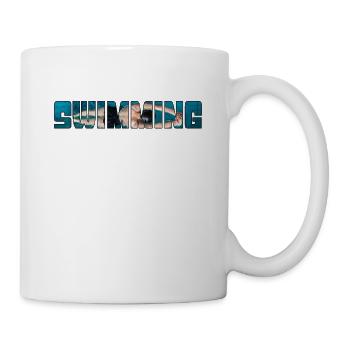 Nager - Mug blanc - blanc - Droite