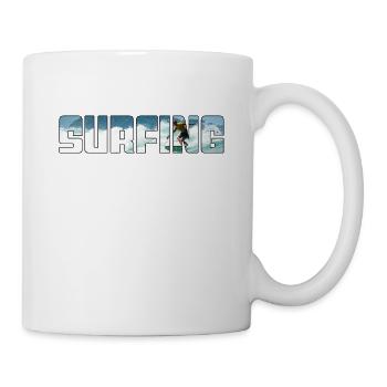Surf - Mug blanc - blanc - Droite