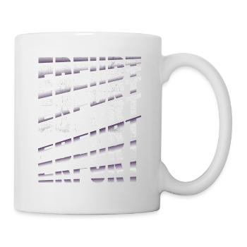 Erfurt Germany City Font Skyline Home - Mug - white - Right