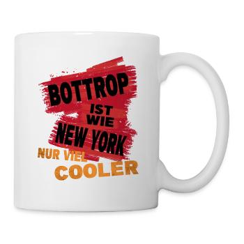 Bottrop Germany city saying is like New York - Mug - white - Right
