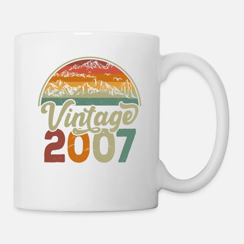 Vintage 2007 - Mug blanc - blanc