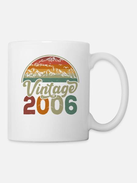 Vintage 2006 - Mug - white