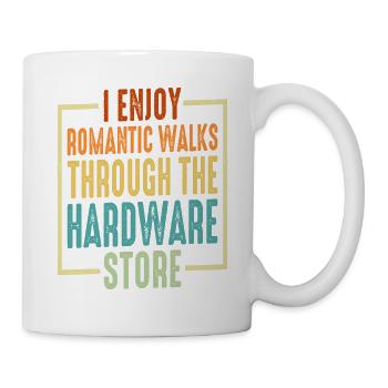Promenades romantiques dans la quincaillerie 23 - Mug blanc - blanc - Droite