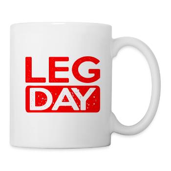 I Hate Leg Day 12 - Mug - white - Right