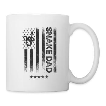USA American Flag - Snake Dad - Mug - white - Right