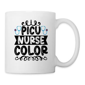 Picu Krankenschwester - Tasse - Weiß - Rechts