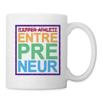 Rapper Athlete Entrepreneur 21 - Tasse - Weiß - Rechts