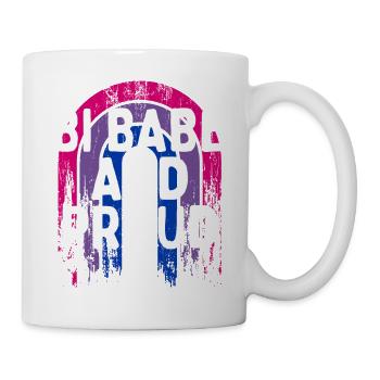 Bi Babe and Proud Bisexual Girlfriend Bi Pride - Mug - white - Right