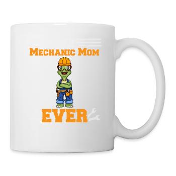 Best Mechanic Mom Ever Technician Mothers Day Gift - Tasse - Weiß - Rechts
