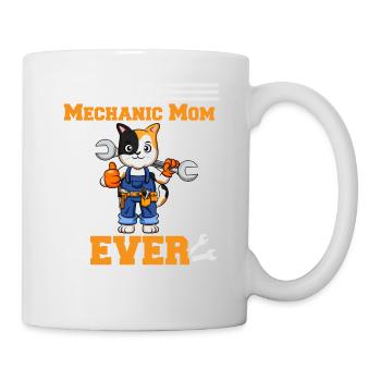 Best Mechanic Mom Ever Technician Mothers Day Gift - Tasse - Weiß - Rechts