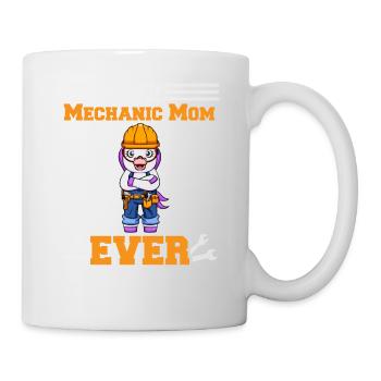 Best Mechanic Mom Ever Technician Mothers Day Gift - Tasse - Weiß - Rechts