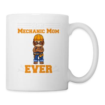Best Mechanic Mom Ever Technician Mothers Day Gift - Tasse - Weiß - Rechts