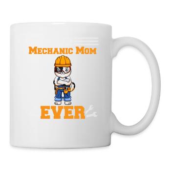 Best Mechanic Mom Ever Technician Mothers Day Gift - Tasse - Weiß - Rechts