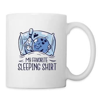 Kegeln Bowling Schlafanzug Kegel Pyjama Bowler - Tasse - Weiß - Rechts