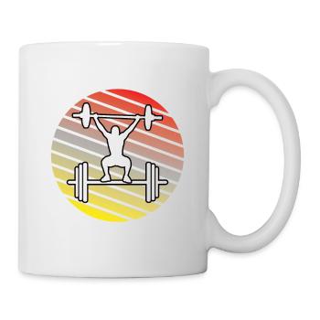 Fitness Entraînement en force Athlètes Musculistes musculaires - Mug blanc - blanc - Droite