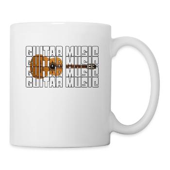 Guitar - Mug - white - Right