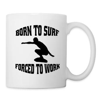 Surfer Surf instructor Surfing Surfboard surfing - Mug - white - Right