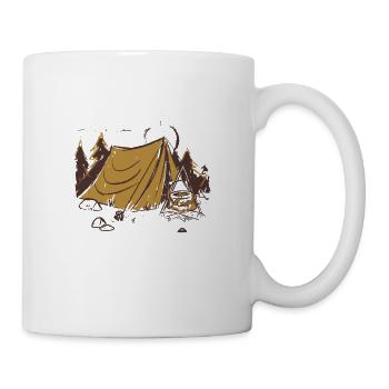 I Just Really Like Camping okay - Mug - white - Right