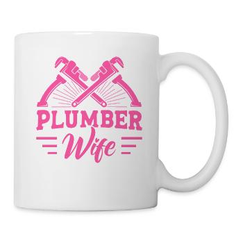 Plumbing Tradesmen Plumbers Gift - Mug - white - Right