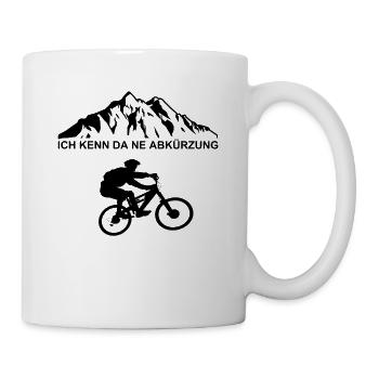 Ich kenne da eine Abkürzung - Tasse - Weiß - Rechts