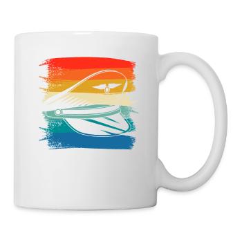 Retro Vintage Classic Pilot Aviation - Mug - white - Right