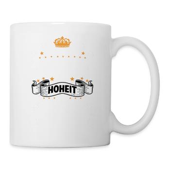 Optiker Feinhandwerk Lustiger Optiker Spruch - Tasse - Weiß - Rechts