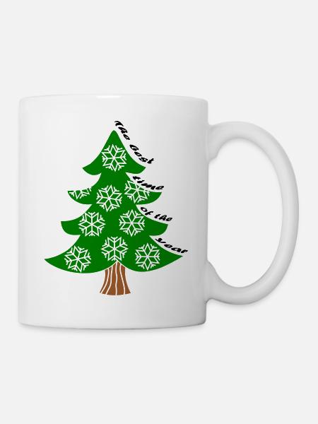 The best time of the year - Tasse - Weiß
