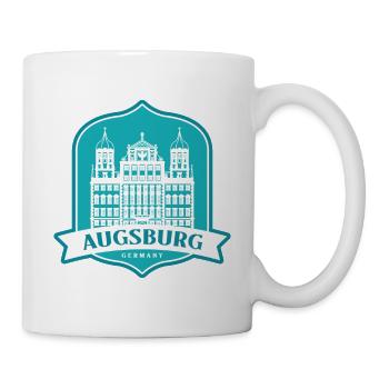 Augsbourg – Allemagne - Mug blanc - blanc - Droite