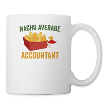 Buchhaltung Humor Lustig Lustiger CPA Buchhalter - Tasse - Weiß - Rechts