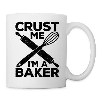 Funny bread baker - Mug - white - Right