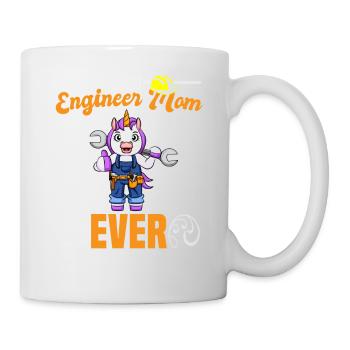 Best Engineer Mom Ever Construction Worker Mommy - Mug - white - Right