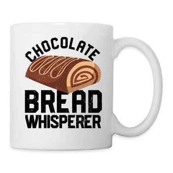 Funny bread baker - Mug - white - Right