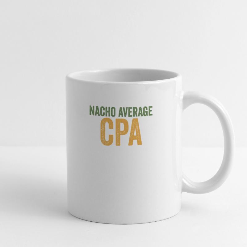 Drôle d’expert-comptable agréé CPA Comptable Mug blanc