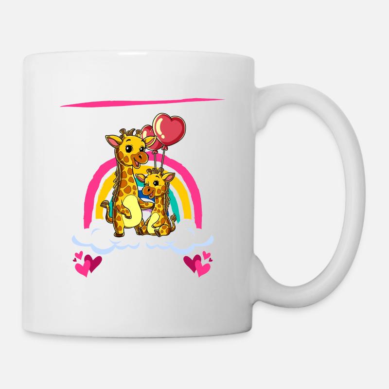 Ich werde Große Schwester Giraffen - Tasse - Weiß