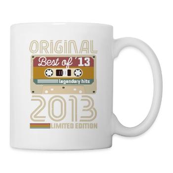 Vintage Geburtstag Original Geschenkidee 2013 - Tasse - Weiß - Rechts