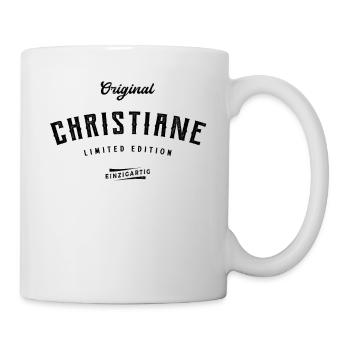 Christiane Limited Edition - Tasse - Weiß - Rechts