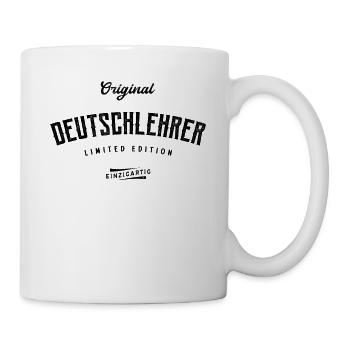 Deutschlehrer Limited Edition - Tasse - Weiß - Rechts