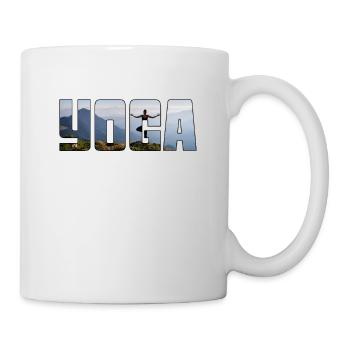 Yoga - Mug blanc - blanc - Droite