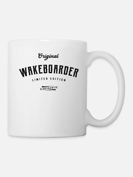 Wakeboarder Limited Edition Wakeboard Wakeboarding - Tasse - Weiß