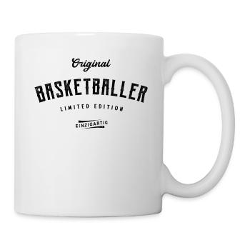 Basketballer Limited Edition Lustiges Basketball - Tasse - Weiß - Rechts